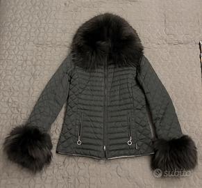 Piumino donna nero Moncler