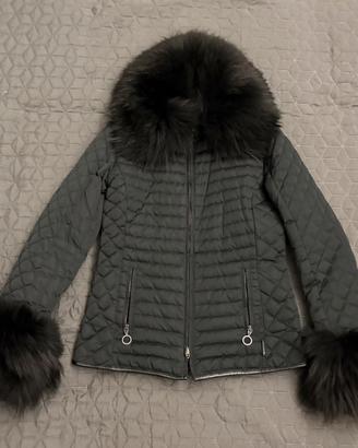 Piumino donna nero Moncler