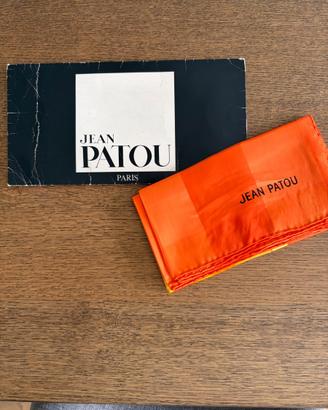Foulard Vintage Jean Patou Paris in Pura Seta