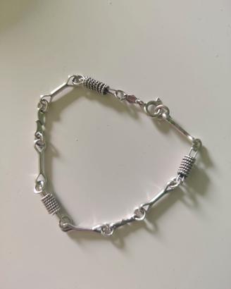 Braccialetto d'argento 925 vintage
