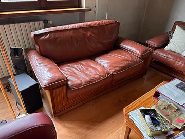 Divano in pelle