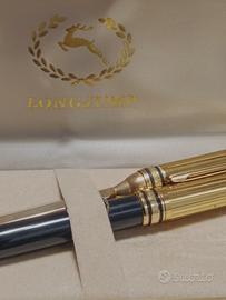 Set scrivania vintage penna biro + tagliacarte