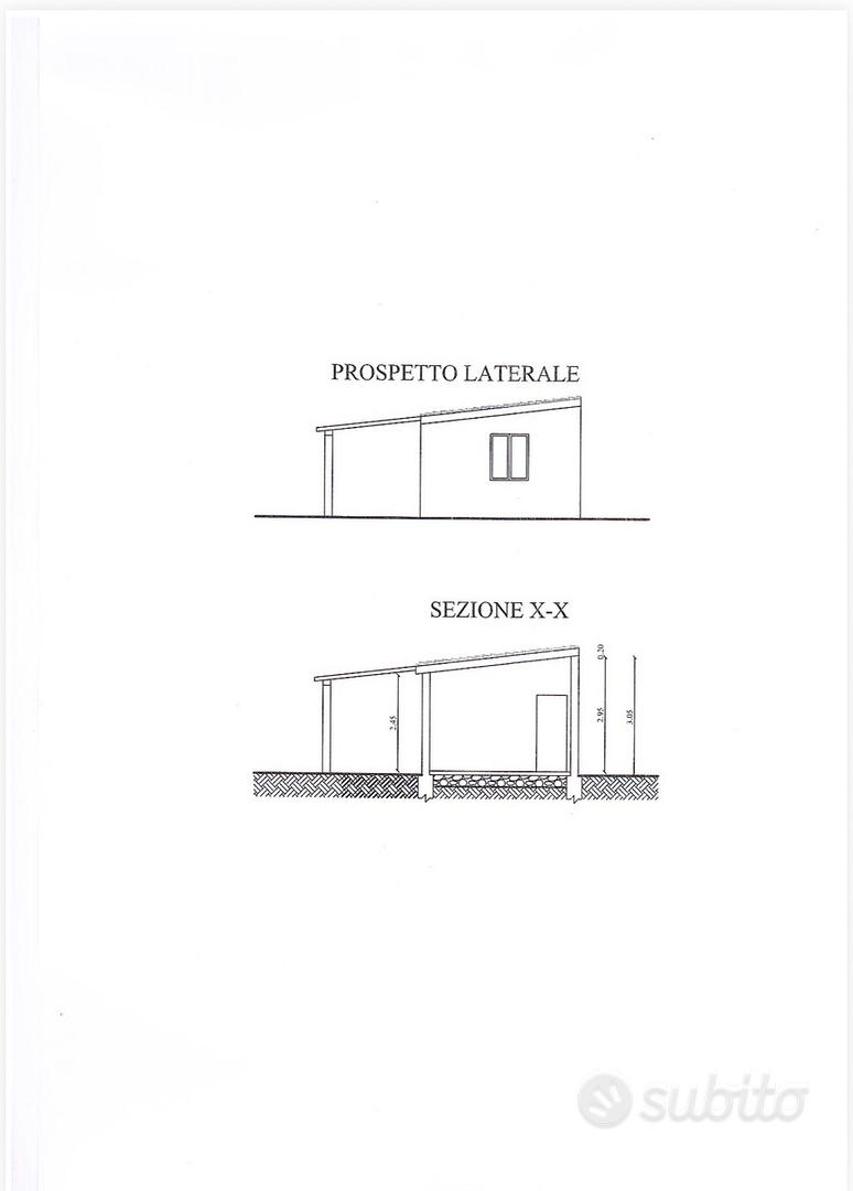 Terreno con rudere e grezzo - Vista 4