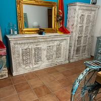 Varie Credenze buffet e dispense legno massello
