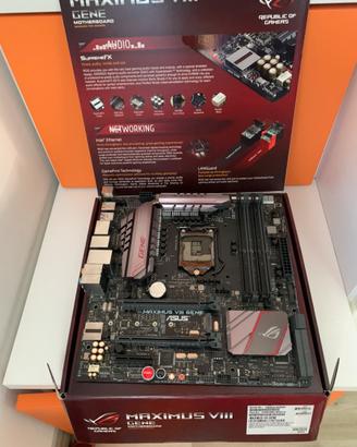 Asus Maximus viii gene i7 7700k 16gb RAM DOMINATOR