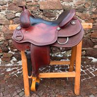 Sella western da reining 4H Saddlery 15,5"
