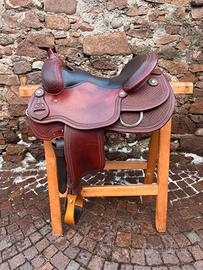 Sella western da reining 4H Saddlery 15,5"