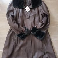 cappotto donna vera pelle nuovo