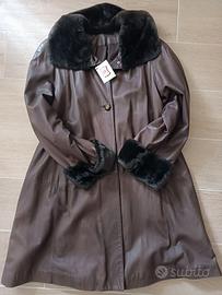 cappotto donna vera pelle nuovo