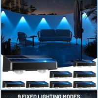 8 solari esterno con sensore