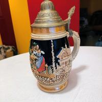 Boccale da birra Marzi& Remy in ceramica, vintage