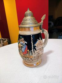 Boccale da birra Marzi& Remy in ceramica, vintage