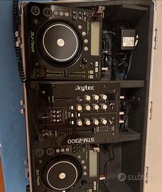 Consolle dj completa