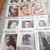 Giornali attori e cantanti anni 40