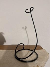 Piedistallo per ornamenti da Tavolo in ferro