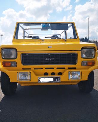 Auto d'epoca cabriolet fiat 127 fissore scout 1977
