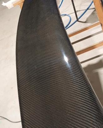 alettone spoiler carbonio rigido supra