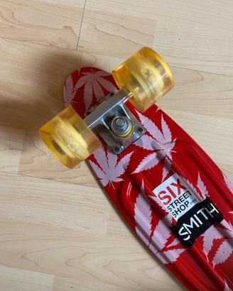 Skateboard ADE con ruote luminose LED