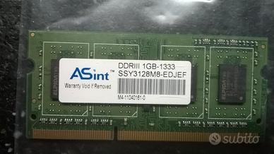 RAM 1gb DDR3