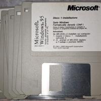 Vintage Microsoft Windows 95 Software Floppy Disk