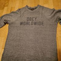 Felpa Obey grigia