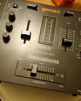 Mixer Dj - Gemini pmx12