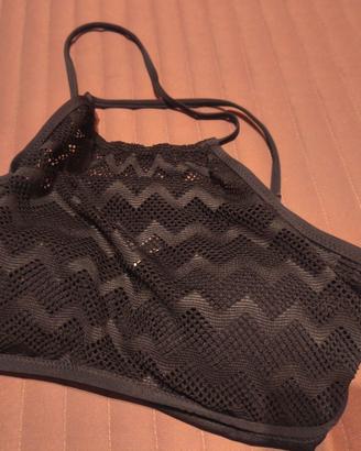 Top-bikini Tezenis Colore Nero.