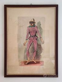 DOMENICO PURIFICATO stampa PINOCCHIO incorniciato