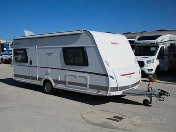 Dethleffs C'GO 495 letto basso, divano a U - 2017