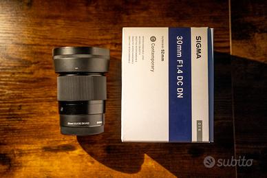 Sigma 30mm F1.4 DC DN (E-mount)