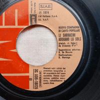 Dischi 45 giri in vinile