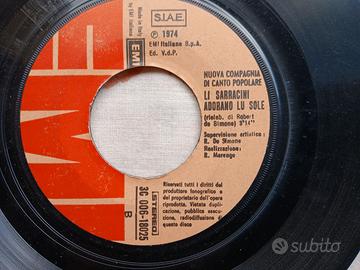 Dischi 45 giri in vinile