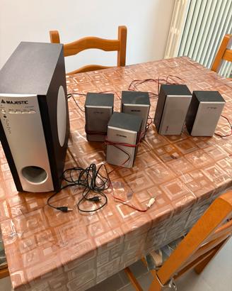 Home theatre impianto surround