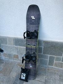 Splitboard 168w pelli e attacchi