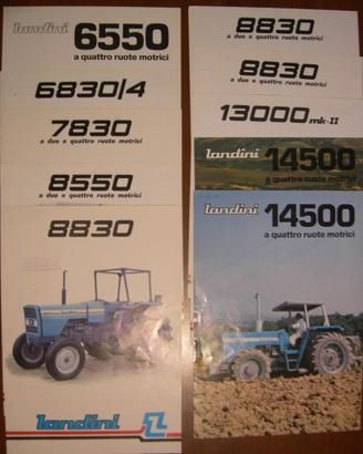 Depliant originali trattori Landini