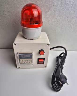Temporizzatore industriale DH48S-S con  rosso 220V