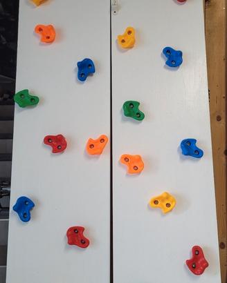 PARETE DA ARRAMPICATA INDOOR PER BAMBINI