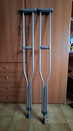 stampelle ascellari alluminio