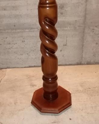 Colonna torciglione in legno  97x33