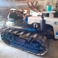 Trattore cingolato LAMBORGHINI 340 CL con fresa
