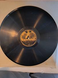 Raro disco Messaggio di Benito Mussolini 1920