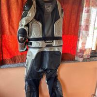 Tuta in pelle Dainese divisibile come nuova tg54