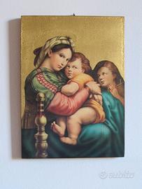 Riproduzione "La Madonna della seggiola"