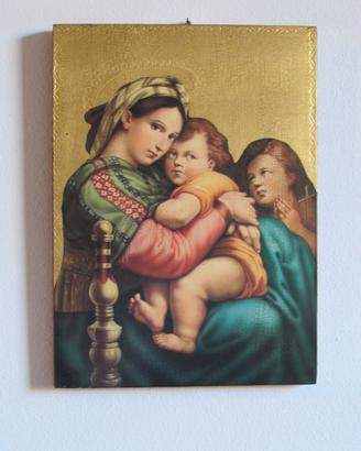 Riproduzione "La Madonna della seggiola"