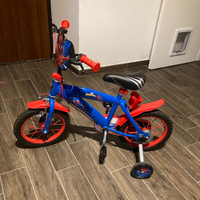 Bicicletta 14" Spiderman 4/6 Anni