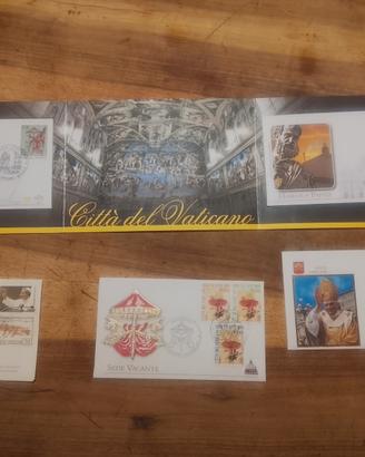 francobolli a collezione + buste francate timbrate