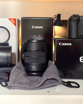 Canon R5 / Canon 24-105 F4 L / Godox V1c