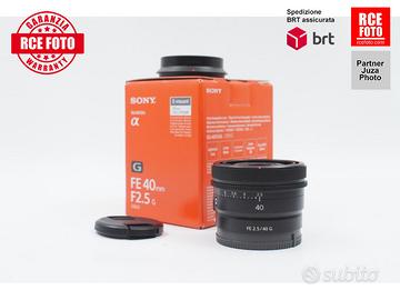 Sony FE 40 F2.5 G (Sony)
