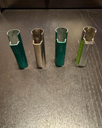 Set di 4 Porta accendino Clipper