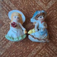 Statuette bambine in ceramica